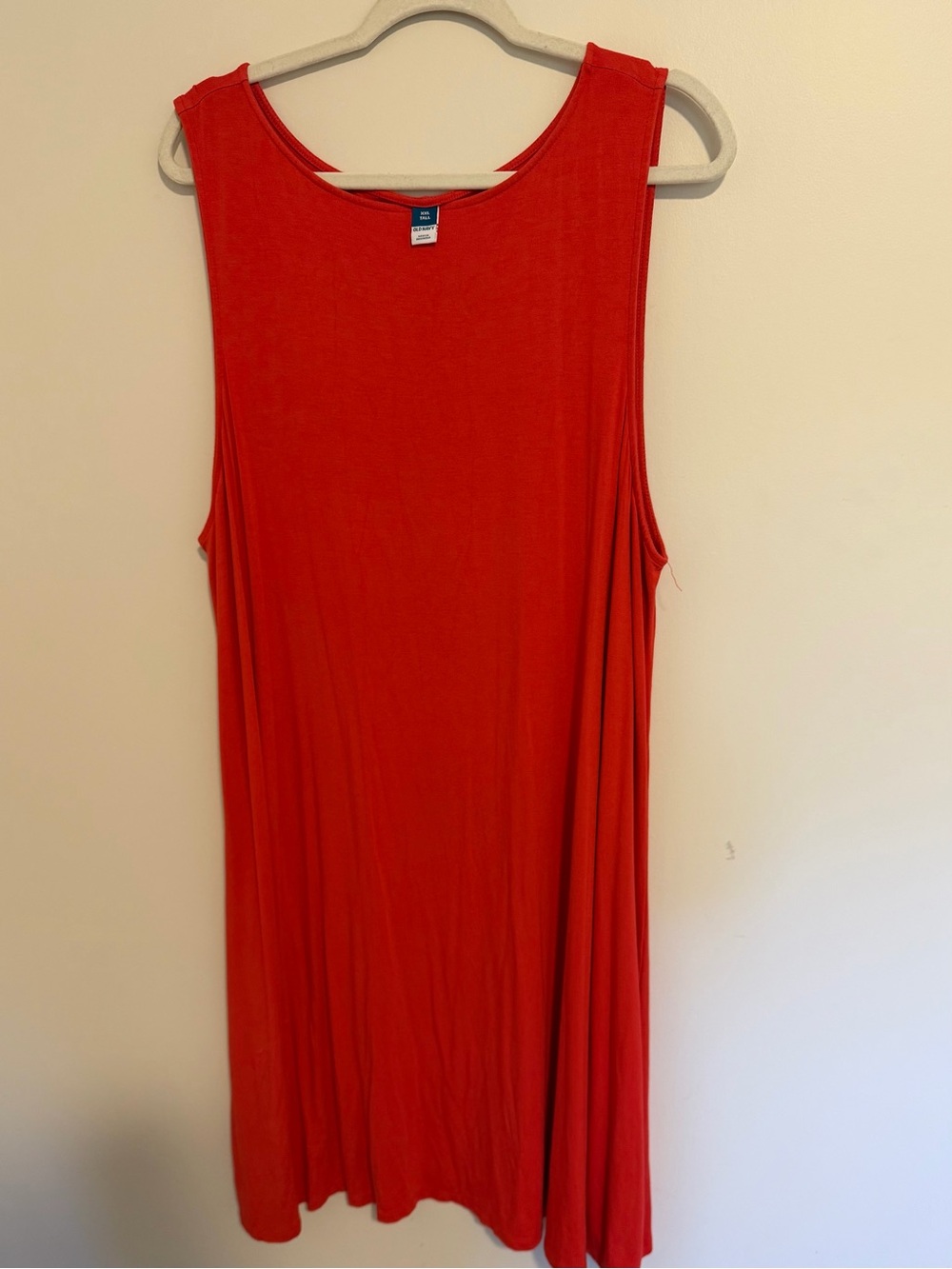 Old Navy Bright Red Sleeveless Swing Tank